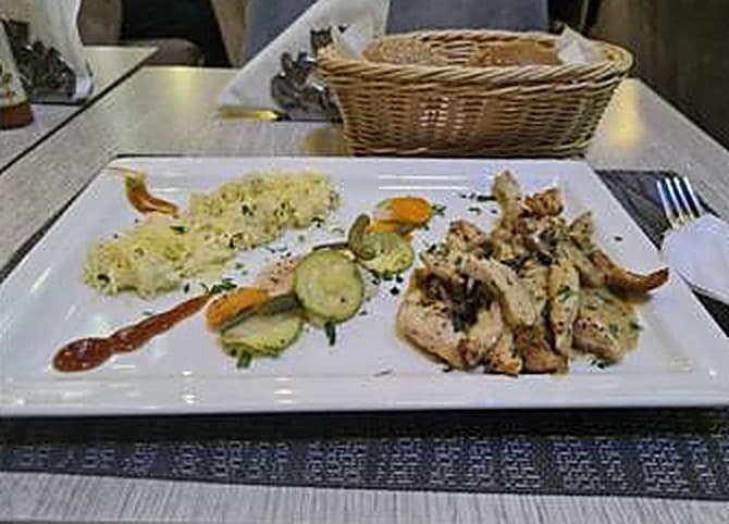 Crêpe au poulet